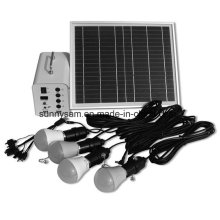 10W Portable Mini Solar Power System for Home Lighting Use